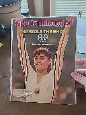 Vintage August 2 1976 Sports Illustrated Magazine. Nadia Comaneci. K3019 • $20