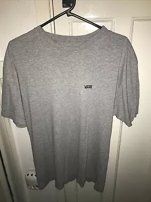 £8 • Buy Womens Vans Grey T Shirt