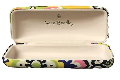 Vera Bradley RIO Print Hard Shell Eye Glass Case Bright Floral Paisley • $12.90