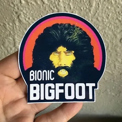 BIONIC BIGFOOT • MAGNET • Retro MANI-YACK MONSTER!!! Six Million Dollar Man!!! • $5