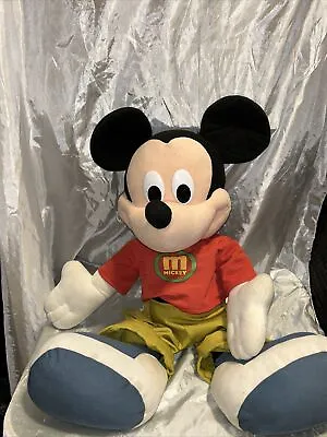 MICKEY MOUSE Plush Doll 24  2000 Fisher-Price TOYS R US Retired Disney Large • $10