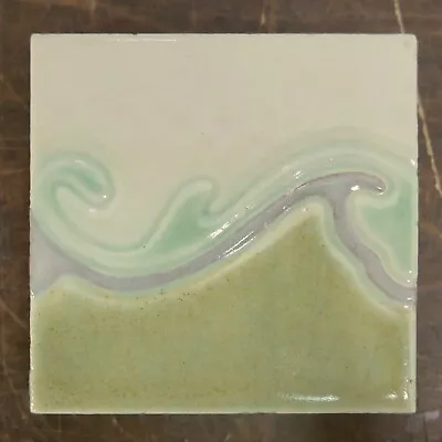 California Art Tile Co. Wave Tile Vintage • $35