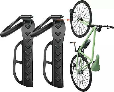 Bike Rack Wall Mount Bicycles Garage Storage System Vertical Bike Hook 2-Pack  • $28.15