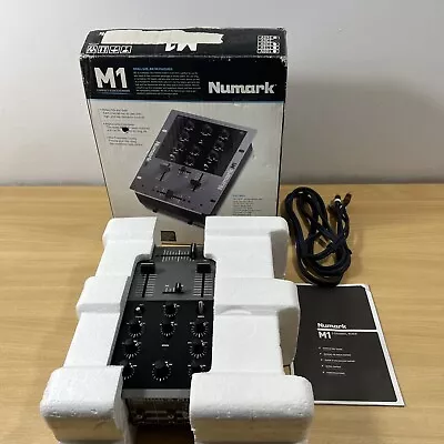 Numark M1 2-Channel Compact Scratch Mixer Please Read • £37.95