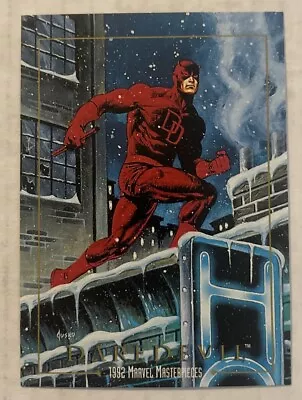 1992 MARVEL MASTERPIECES # 12 Daredevil ( Damaged ) • $0.99