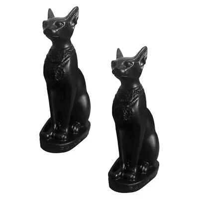 Egyptian Bastet Cat Goddess Figurines - Elegance In Your Home • £13.95