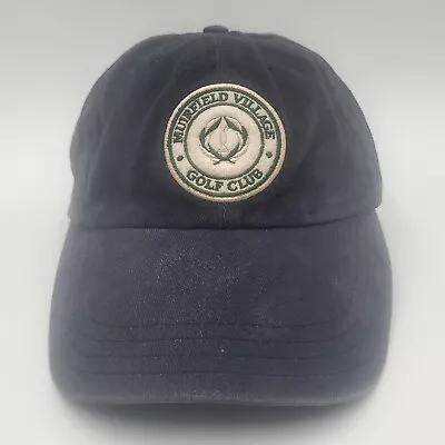 Muirfield Golf Club Hat Cap Strap Back Blue Memorial Tournament Dublin Ohio Mens • $10.95