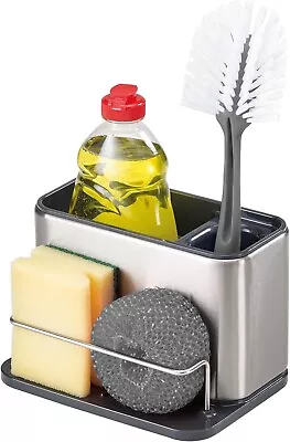 Joseph Joseph Surface Stainless-steel Sink Area Organiser - Grey • $40.50