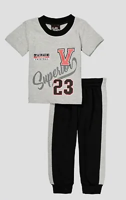 QUAD SEVEN CLOTHES FOR Baby Boys -12 Month Superior 23 Graphic Tee And Joggers • $19.99