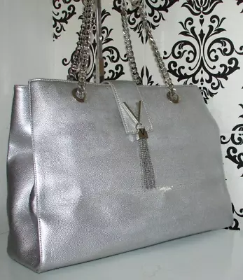 Stuning Large Valentino Grab Tote Designer Shoulder Handbag/purse-f • £0.99