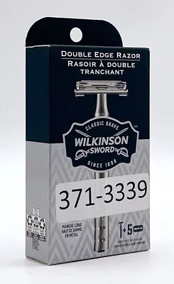 Wilkinson Sword Double Edge Razor Classic Vintage Shaver + 5 Safe Razor Blades • $24.03