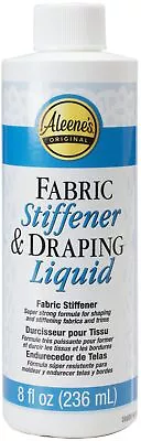 Aleene's Fabric Stiffener & Draping Liquid-8oz 5-3 • £12.31