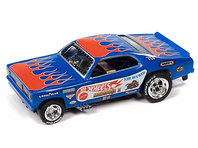 New Auto World Tom  The Mongoose  McEwen Legend Of The 1/4 Mile SC376 HO Slot • $18.99