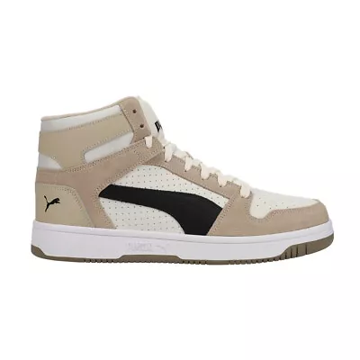 Puma Rebound Layup High Top  Mens Beige Grey Sneakers Casual Shoes 39513002 • $59.99