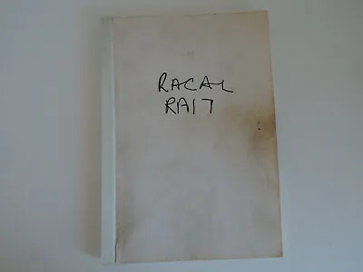 Racal Ra17 Communication Receiver User Handbook Only......radio-spares-ireland • £39.99