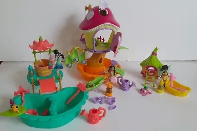 My Fairy Garden Hedgehog Haven Hoglet's House & Well Of Wishes With 3 Fairies • £9