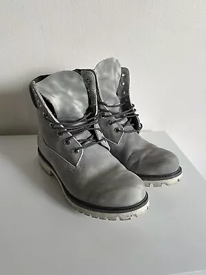 Timberland Premium 6” Marble Grey - US 8 • $90