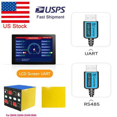 US - UART/ 485 / Module / LCD Screen Touch Control For Daly Smart Bluetooth BMS • $17.87