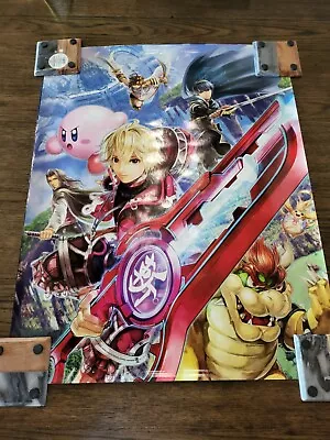 Club Nintendo Super Smash Bros. Ultimate Rare Official 6 Posters Lot • $45