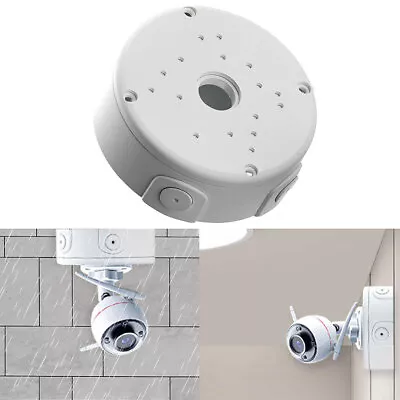 CCTV Camera Junction Box IP Waterproof Camera Cable Deep Base For Dome Bullet • £3.39