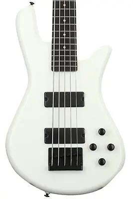 Spector Performer 5 Bass Guitar - Solid White Gloss • $449.99