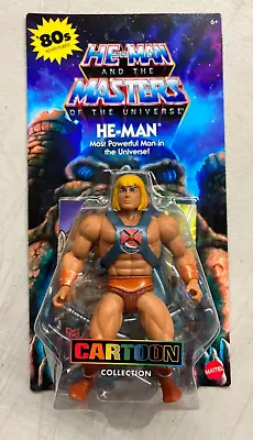 Masters Of The Universe Origins Cartoon He-Man Figure MOTU Filmation Unpunched • $22.98