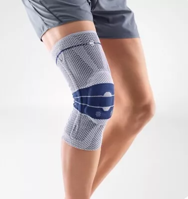 Bauerfeind GenuTrain Size 2 Blue Knee Brace Patella Support ACL Meniscus MCL • $59.99