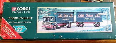 Eddie Stobart Aec Truck And Trailer - Corgi 97369 - Complete Unboxed • £19.97