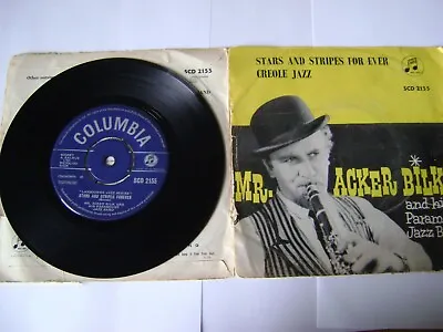 Acker Bilk - Stars & Stripes / Creole Jazz - 45rpm 7  Vinyl Single - (1961)0 • £2.95