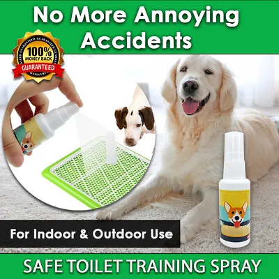 £11.95 • Buy New Safe Dog Puppy Toilet Training Spray Pet Potty Training Aid Cat Pee Pads
