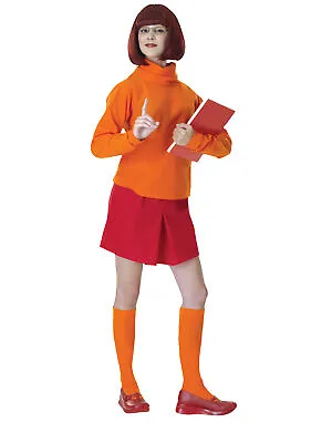 £46.63 • Buy Ladies Womens Velma Costume Scooby Doo Adult Fancy Dress Party Outfit Official