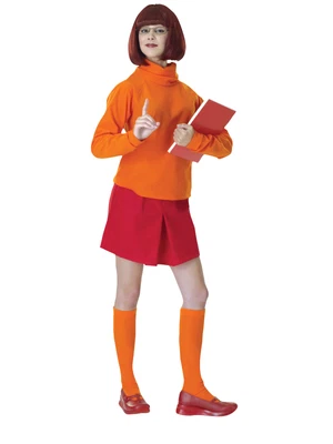 £46.63 • Buy Ladies Womens Velma Costume Scooby Doo Adult Fancy Dress Party Outfit Official
