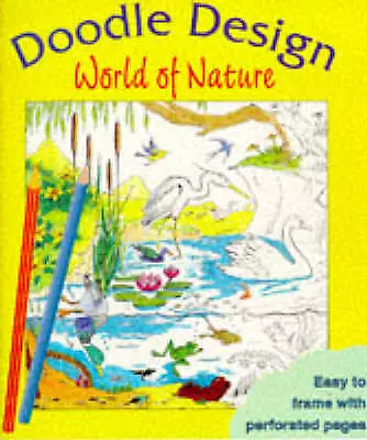 Holland Publishing : Doodle Design - Wildlife Colouring Book Fast And FREE P & P • £2.46
