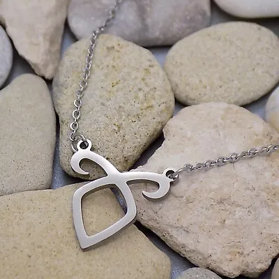 Mortal Instruments Angelic Power Rune Stainless Steel Necklace Shadowhunters • $17.39
