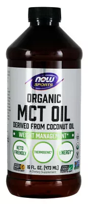 NOW Foods MCT Oil Organic - 16 Fl. Oz. • $17.79