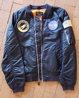 Alpha Industries Classic MA-1 NASA Astronaut Bomber Flight Jacket • $65
