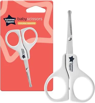 Tommee Tippee Essentials Baby Scissors 0m+  • £4.65