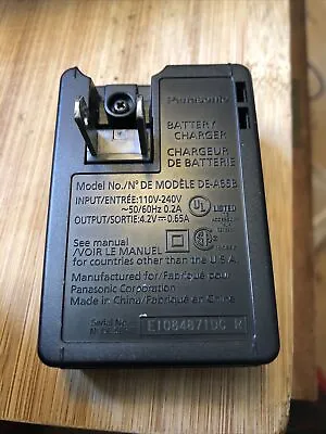 LUMIX DE-A65 Original US Battery Charger For Panasonic Lumix Digital Camera • £9.50