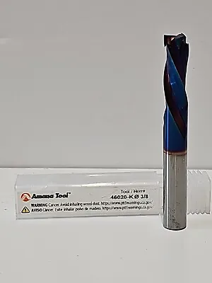 Amana 46020-K CNC Spektra Mortise Compression Spiral 3/8 D X 1 CH 3/8 Shank 3   • $81