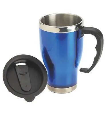$22.95 • Buy Car Mug Thermo Insulated Double Wall Stainless Stel 400ml Coffee Tea Camp Travel