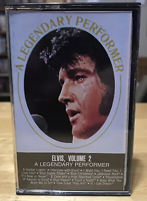 Elvis Presley A Legendary Performer Vol 2 Cassette Tape 1976 • $12.50