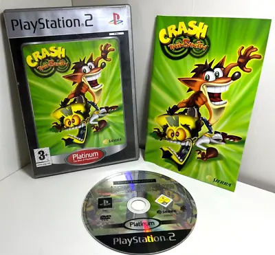 NEAR MINT  (PS2) Crash Twinsanity - Same Day Dispatched - Platinum - UK PAL • £14.97