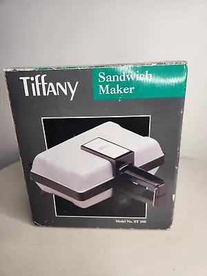 Vintage Tiffany 2 Slice Jaffle Electric Toasted Sandwich Press Maker ST 10S  • $77.21