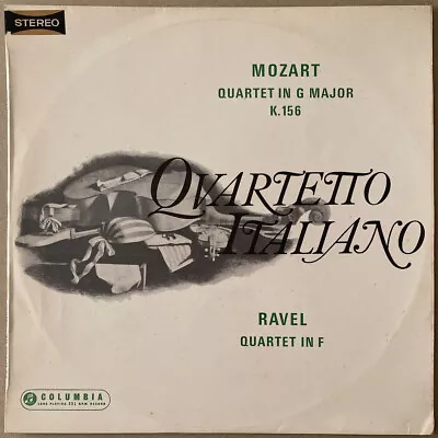 Quartetto Italiano  Mozart/ Ravel Str Qts  Australian EMI Columbia SAXO 7522 B/S • $10