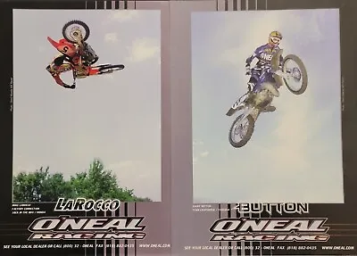 1998 Oneal Racing Motorcycle 2pg Ad Features Mike Larocco Jimmy Button • $7.99