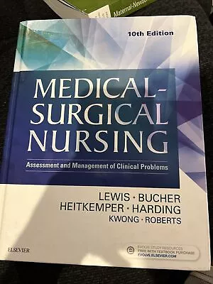 Medical-Surgical Nursing : Assessment And Management Of Clinical Problems... • $35