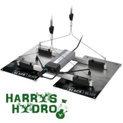 £247.95 • Buy LUMii BLACK BLADE LED Range Grow Light Hydroponics Lighting 100w 200w 400w