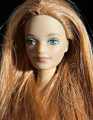 Red Hair/Blue Eyes-Midge-Mattel Bendable Knees-Barbie Doll- Nude For OOAK-G-20 • $27