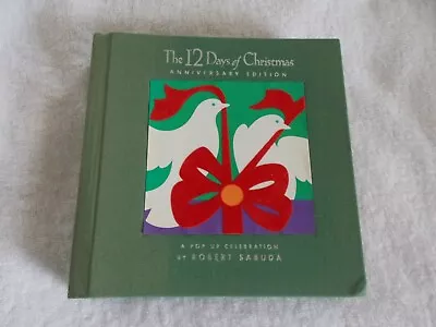$9.99 • Buy 12 Days Of Christmas Anniversary Edition Pop Up Book By Robert Sabuda 1st Ed.