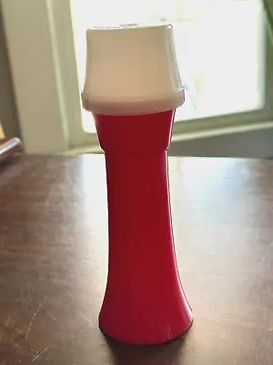 Vintage Tupperware Tall Red Ketchup Condiment Pump Dispenser # 718 • $10.95